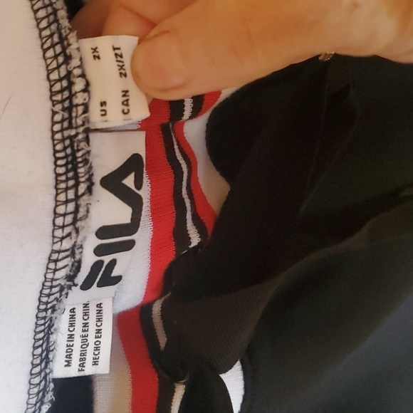 Fila Black Weekend Cinched Sz. 2X Jogger - Picture 5 of 12